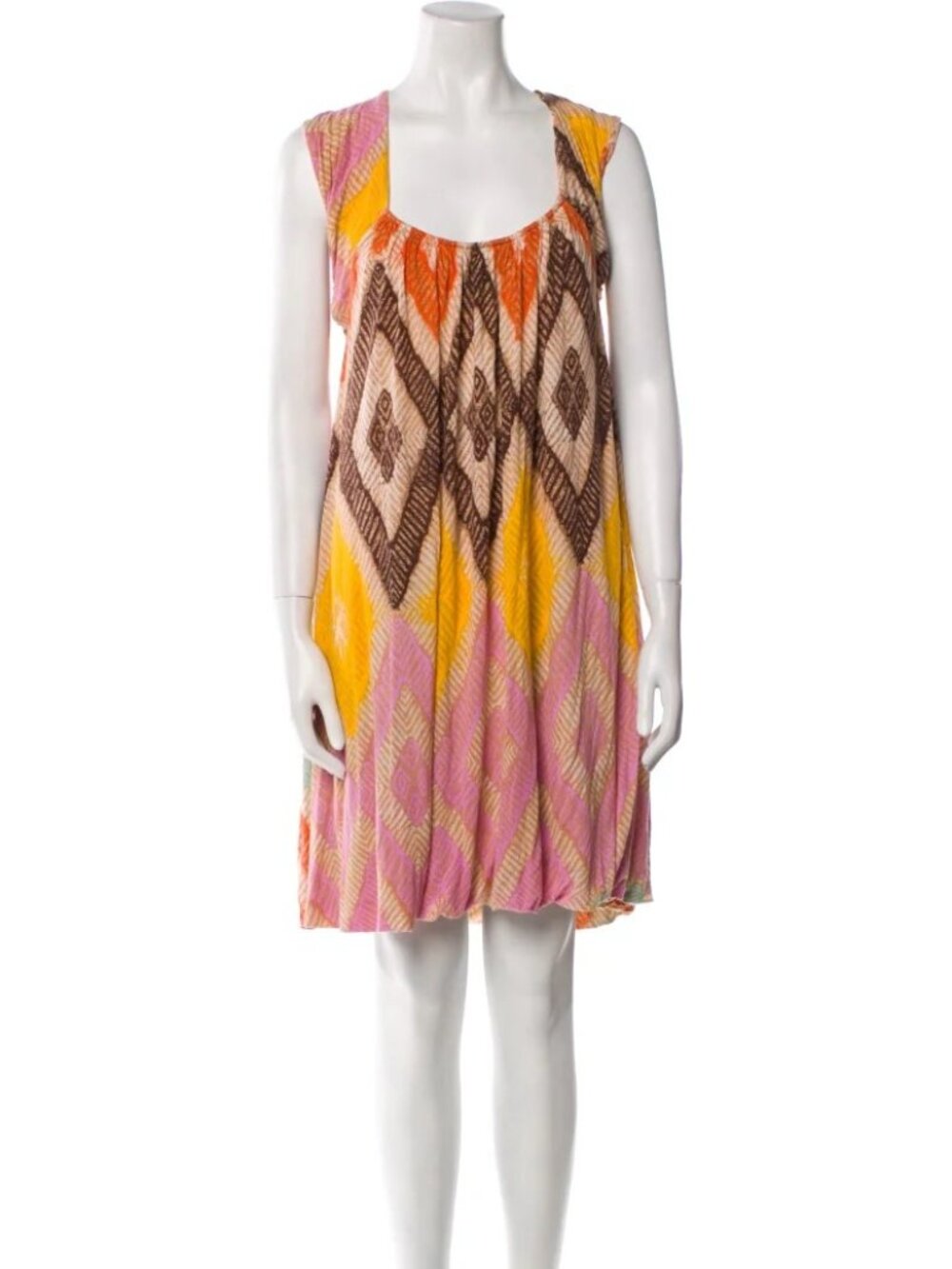 Diane von Furstenberg Printed Mini Dress size M